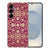 Samsung Galaxy S25 TPU Hoesje Barok Pink achterkant