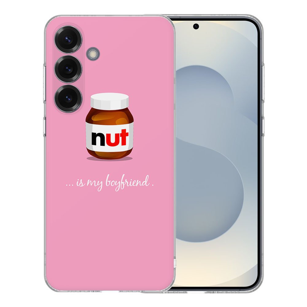 Samsung Galaxy S25 TPU Hoesje Nut Boyfriend achterkant