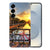 TPU Hoesje Samsung Galaxy S25 Plus Amsterdamse Grachten Backcover Amsterdamse Grachten design aanzicht