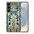 Samsung Galaxy S25 Plus TPU Hoesje Beige Flowers Backcover achterzijde ontwerp
