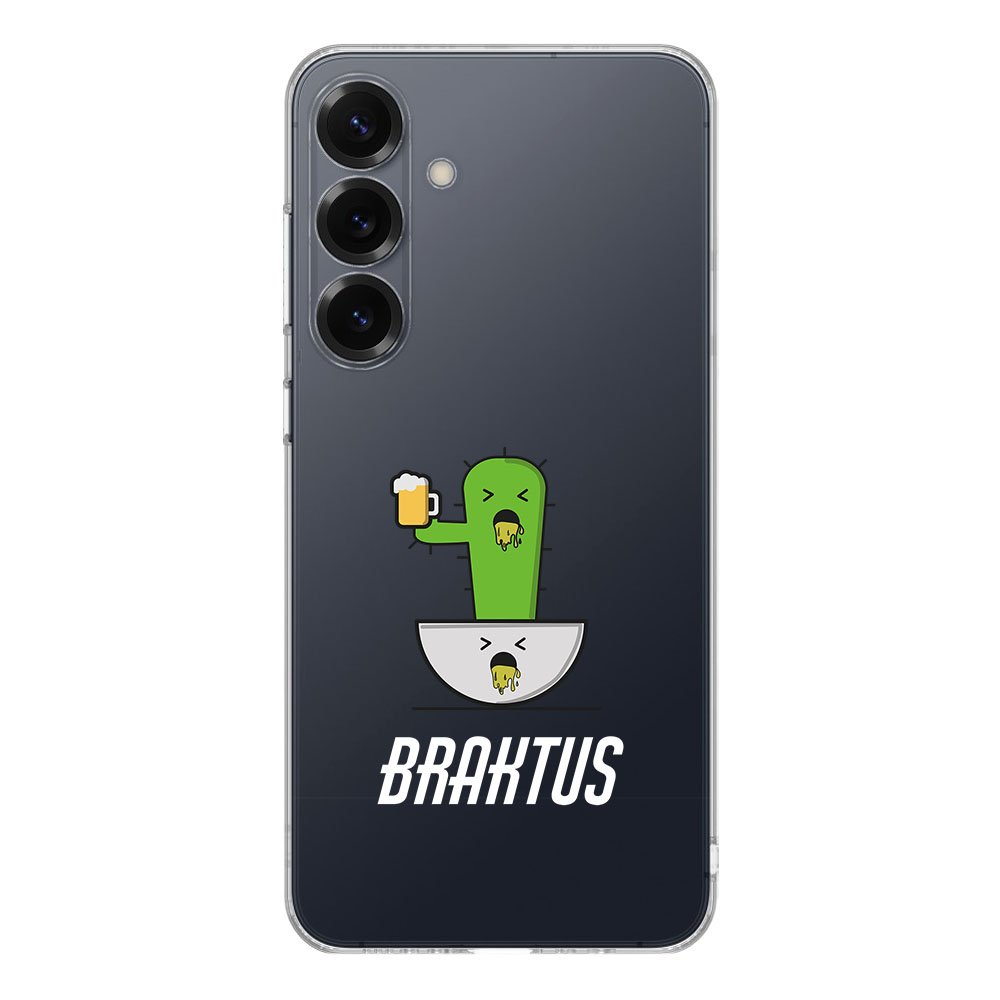Samsung Galaxy S25 Plus TPU Hoesje Braktus Backcover achteraanzicht