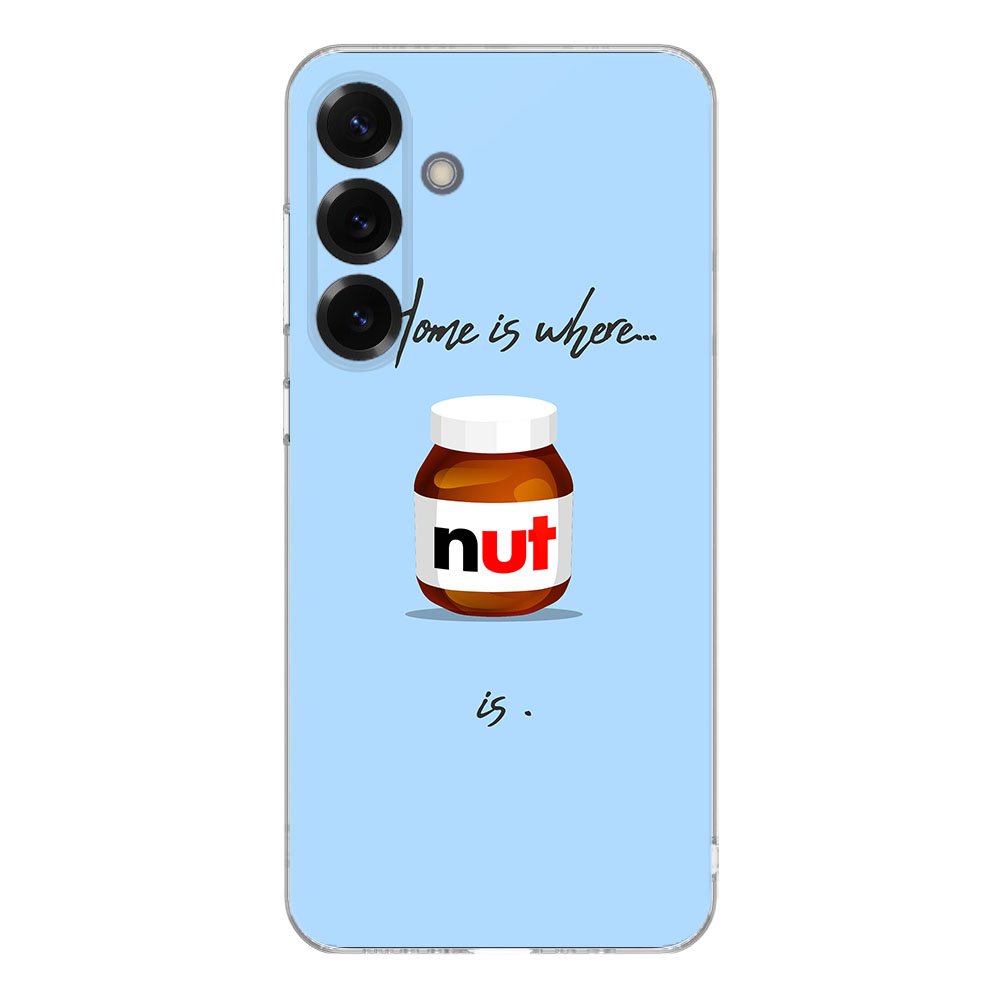 Samsung Galaxy S25 Plus TPU Hoesje Nut Home achterkant