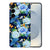 Samsung Galaxy S25 Plus TPU Hoesje IJsvogel Backcover bloemen design voorzijde