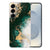 TPU Hoesje Samsung Galaxy S25 Plus Marmer Groen Backcover achterkant