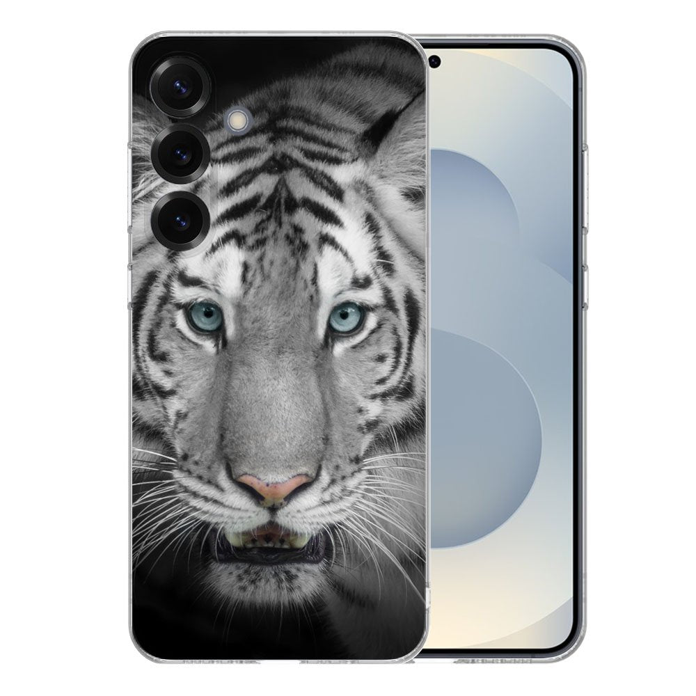 Samsung Galaxy S25 Plus TPU Hoesje Tijger Backcover voorzijde