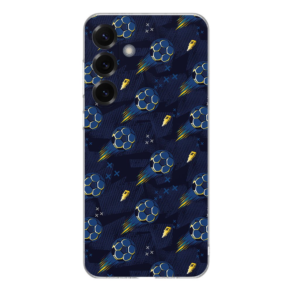 Samsung Galaxy S25 Plus TPU Hoesje Voetbal Backcover achterzijde