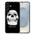 TPU Hoesje Samsung Galaxy S25 Skull Eyes Backcover achterkant