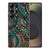Samsung Galaxy S25 Ultra TPU Hoesje Aztec Backcover kleurrijke patroon achterkant