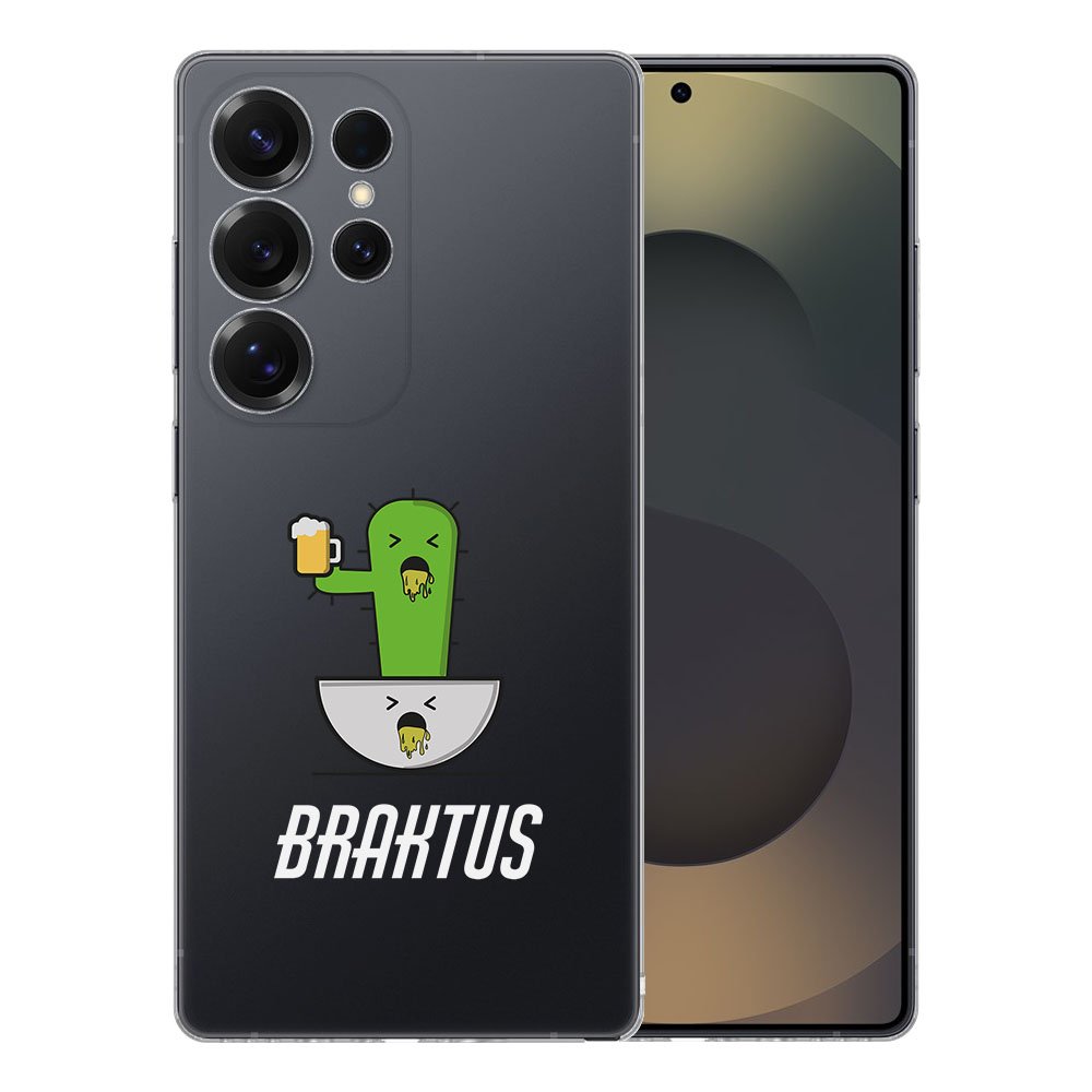 Samsung Galaxy S25 Ultra TPU Hoesje Braktus Backcover achterzijde
