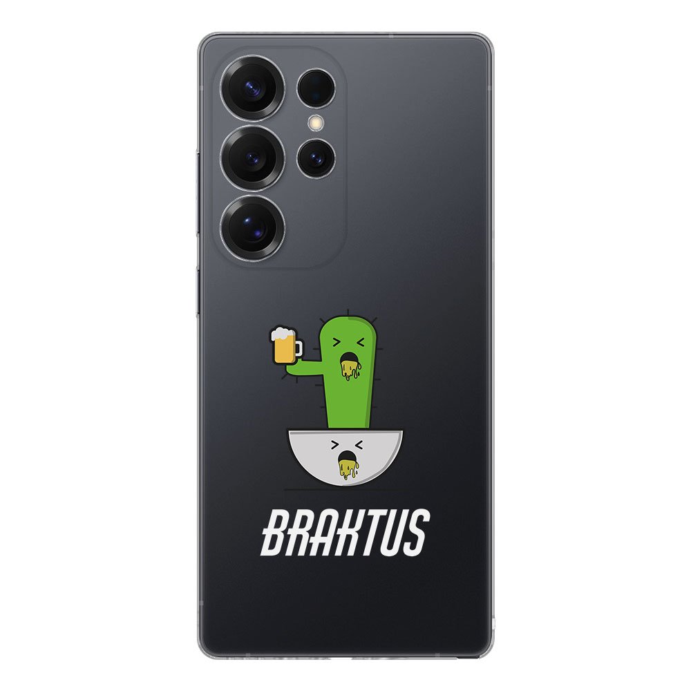 Samsung Galaxy S25 Ultra TPU Hoesje Braktus Backcover achterzijde ontwerp