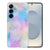 Samsung Galaxy S25 TPU Hoesje Watercolor Light achterkant