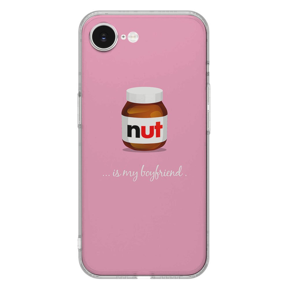 Apple iPhone 16e TPU Hoesje iPhone 16e Hoesje Nut Boyfriend Backcover achterzijde