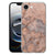 TPU Hoesje iPhone 16e Marmer Oranje Backcover smartphone hoesje marmer design achterzijde