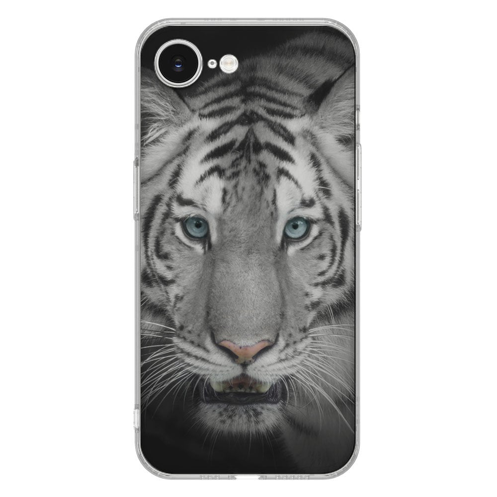 Apple iPhone 16e TPU Hoesje iPhone 16e Tijger Backcover tijgerdesign achterkant
