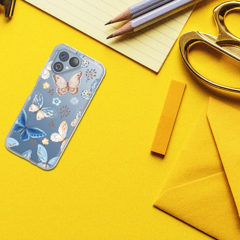 Fairphone 5 TPU Hoesje Vlinder achterkant design