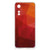 TPU Hoesje voor OPPO A78 5G | A58 5G Polygon Red achterzijde