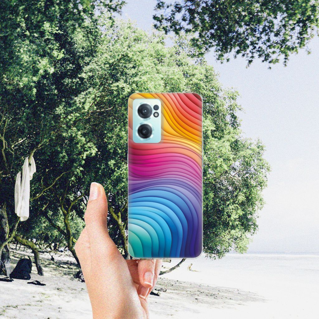 TPU Hoesje voor OnePlus Nord CE 2 5G Regenboog