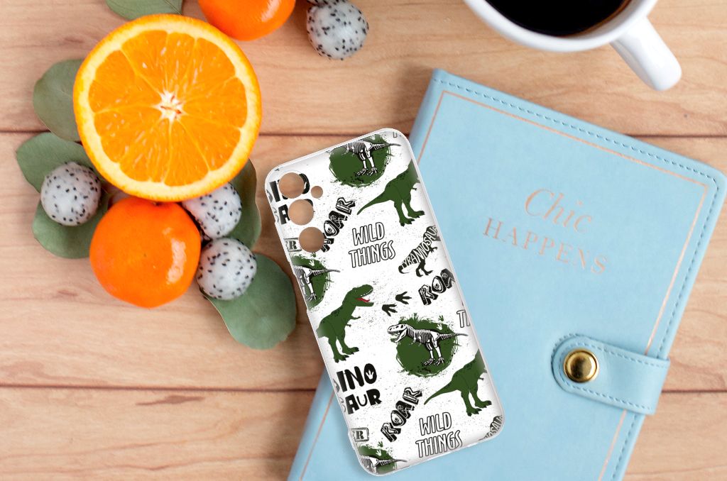 TPU Hoesje voor Samsung Galaxy M14 Dinosaurus