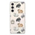 Samsung Galaxy S23 Plus TPU Hoesje Konijntjes design voorkant