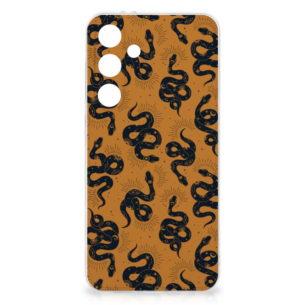 Samsung Galaxy S24 FE TPU Hoesje Snakes achterkant