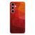 Samsung Galaxy S24 Plus TPU Hoesje Polygon Red achterkant abstracte kleuren ontwerp