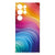 Samsung Galaxy S24 Ultra TPU Hoesje Regenboog design kleurrijke lagen aanzicht