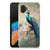 TPU Hoesje voor Samsung Galaxy Xcover 6 Pro Vintage Pauwen achterzijde
