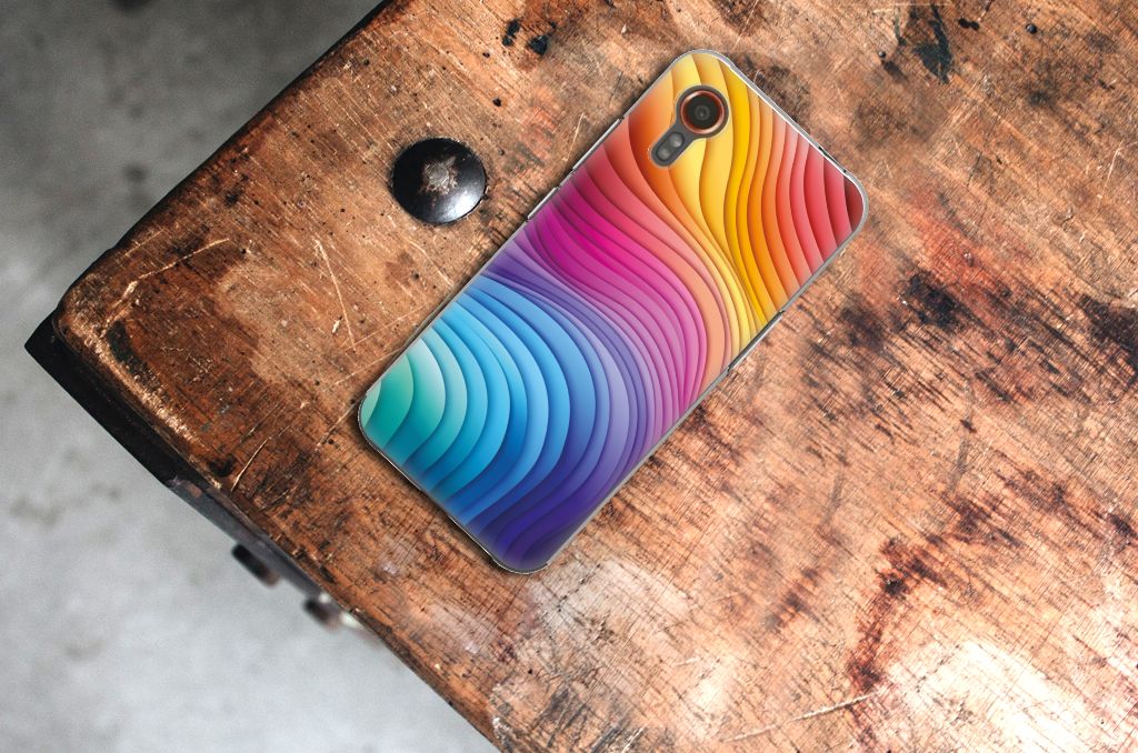 TPU Hoesje voor Samsung Galaxy Xcover 7 Regenboog