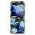 Samsung Galaxy Z Flip 6 TPU Hoesje IJsvogel bloemen achterzijde