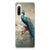 TPU Hoesje voor Sony Xperia 10 IV Vintage Pauwen achterkant design pauw