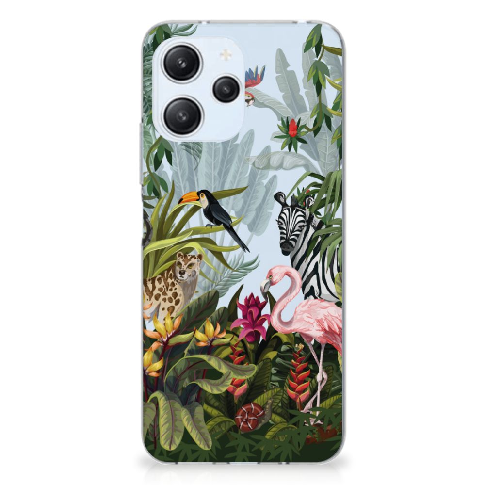 Xiaomi Redmi 12 4G TPU Hoesje Jungle design voorkant