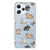 Xiaomi Redmi 12 4G TPU Hoesje Konijntjes design voorkant