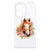 Xiaomi Redmi Note 13 Pro Plus TPU Hoesje Paard bloemen aanzicht