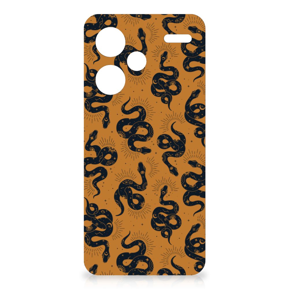 TPU Hoesje voor Xiaomi Redmi Note 13 Pro Plus Snakes design slangen patroon