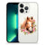 TPU Hoesje voor iPhone 13 Pro Max Paard met een mooie afgebeelde paardenkop en bloemen đ¸.