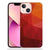 Apple iPhone 13 mini TPU Hoesje Polygon Red achterkant