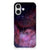 TPU Hoesje voor iPhone 16 plus Galaxy heelal ontwerp achterkant