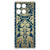 Motorola Moto G56 TPU Telefoonhoesje Beige Flowers backcover design navy gold
