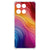 TPU Telefoonhoesje Motorola Moto G56 Regenboog backcover kleurrijk golf design voorkant