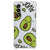 TPU Telefoonhoesje OnePlus Nord 5 - Avocado Singing schokabsorberende backcover avocado design achterkant