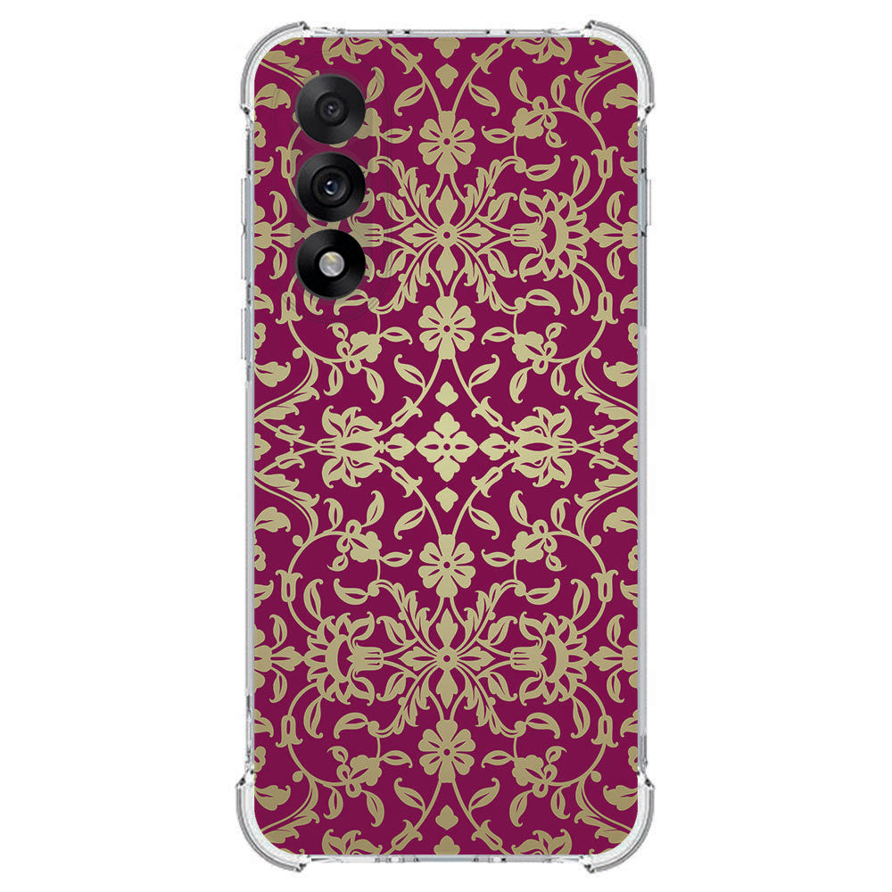 TPU Telefoonhoesje OnePlus Nord 5 - Barok Pink schokabsorberende backcover barok roze achterkant