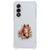 TPU Telefoonhoesje OnePlus Nord 5 - Paard schokabsorberende backcover paardenhoofd bloemen transparant