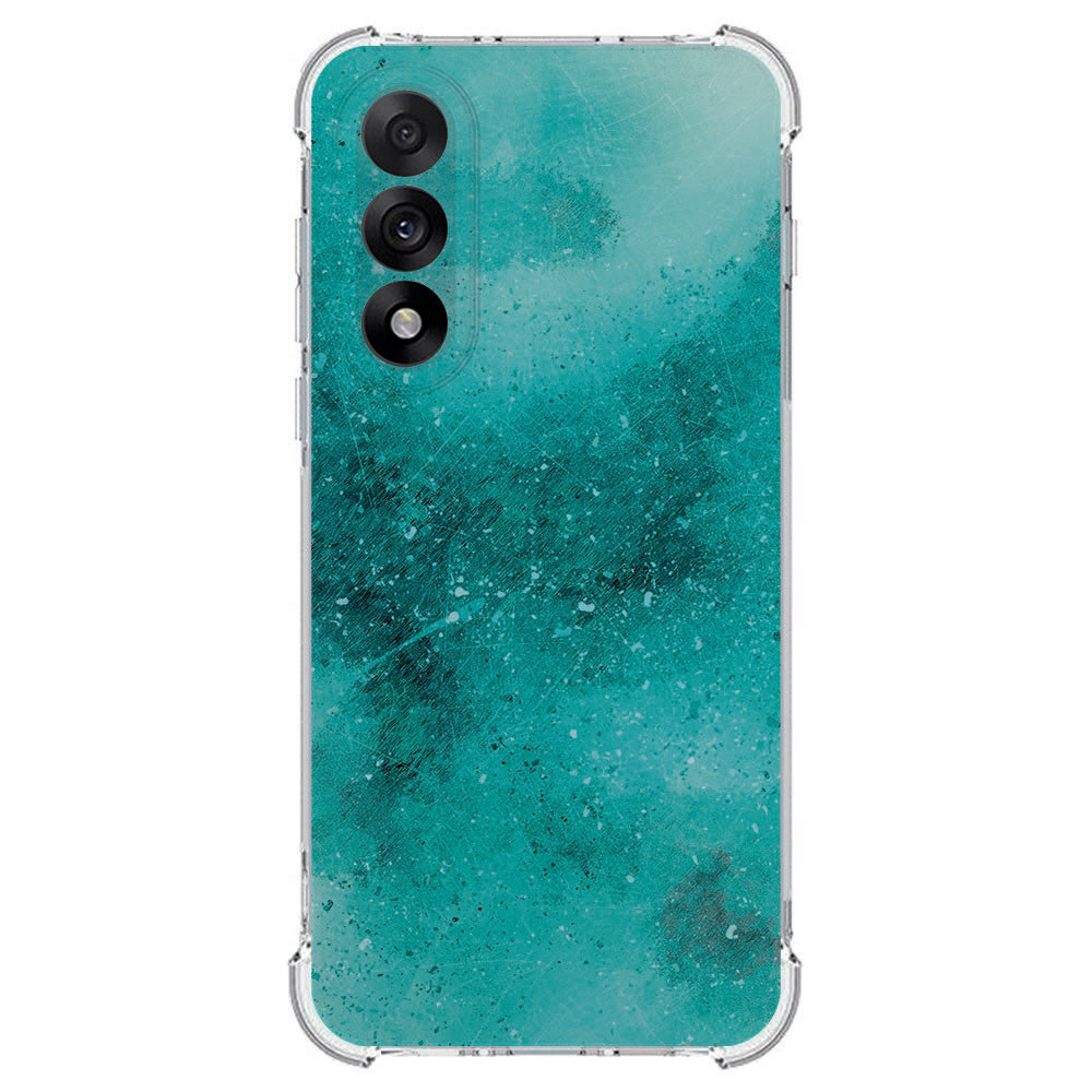 TPU Telefoonhoesje OnePlus Nord 5 - Painting Blue schokabsorberende backcover achterkant