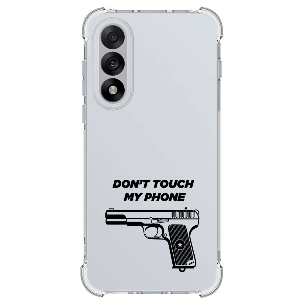 TPU Telefoonhoesje OnePlus Nord 5 Pistol DTMP schokabsorberende backcover transparant pistool ontwerp
