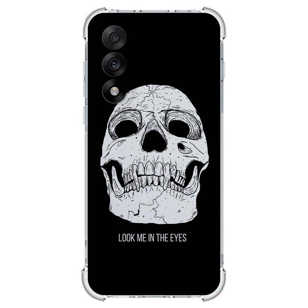 TPU Telefoonhoesje OnePlus Nord 5 Skull Eyes schokabsorberende backcover achterkant met schedel ontwerp