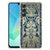 TPU Telefoonhoesje Samsung Galaxy A17 - Beige Flowers schokabsorberende backcover design peacock front