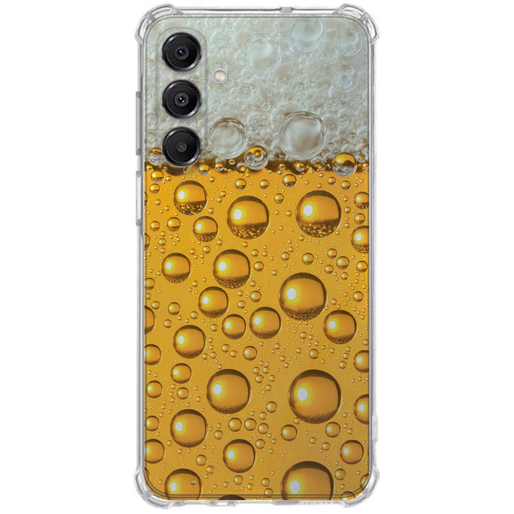 TPU Telefoonhoesje Samsung Galaxy A17 Bier schokabsorberende backcover bier design achterkant