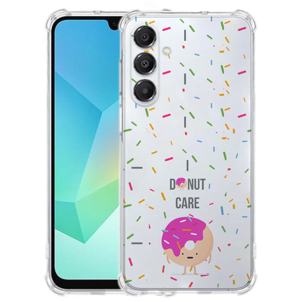 Samsung Galaxy A17 TPU Telefoonhoesje DonutTPU schokabsorberende backcover kleurrijke donuts