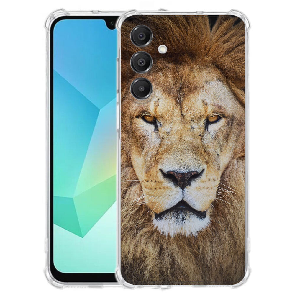 TPU Telefoonhoesje Samsung Galaxy A17 Leeuw schokabsorberende backcover design leeuwenaanzicht