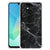 TPU Telefoonhoesje Samsung Galaxy A17 Marmer Zwart schokabsorberende backcover achterkant en voorkant